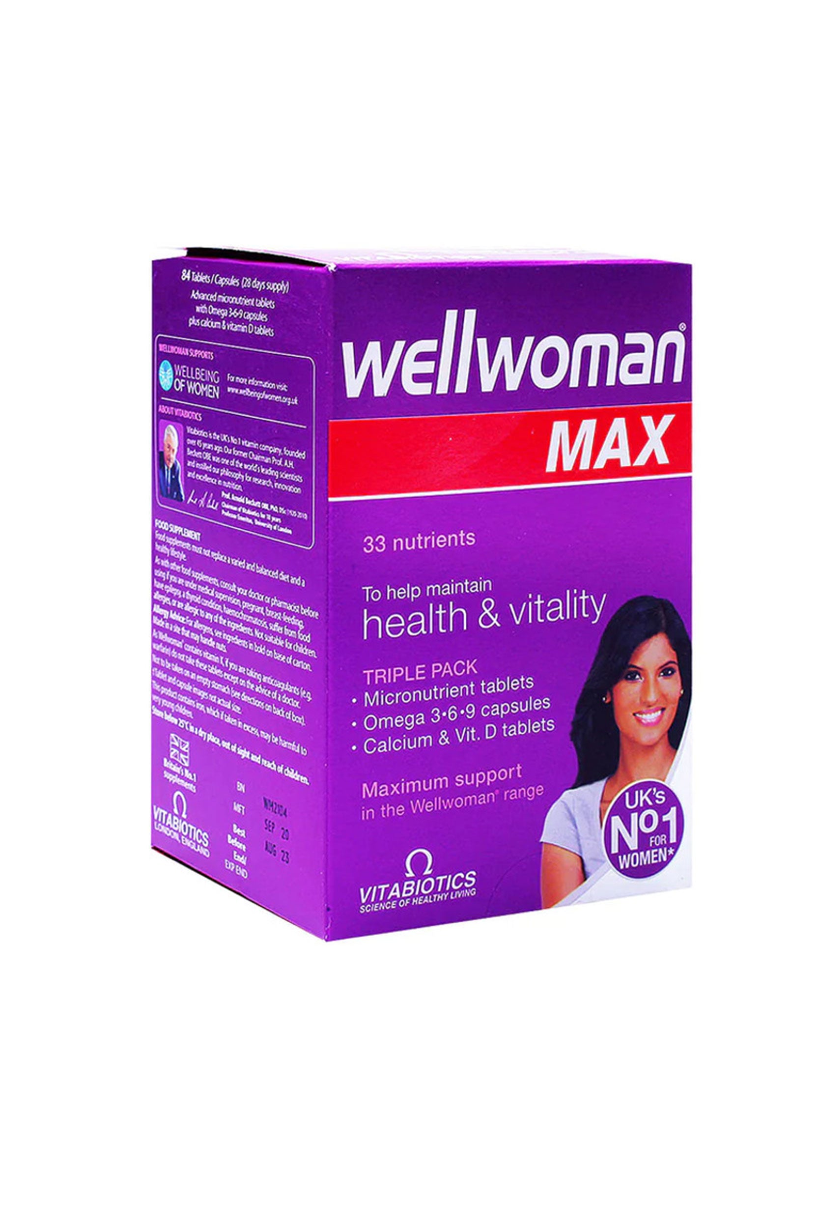 WELLWOMEN MAX VITABIOTICS