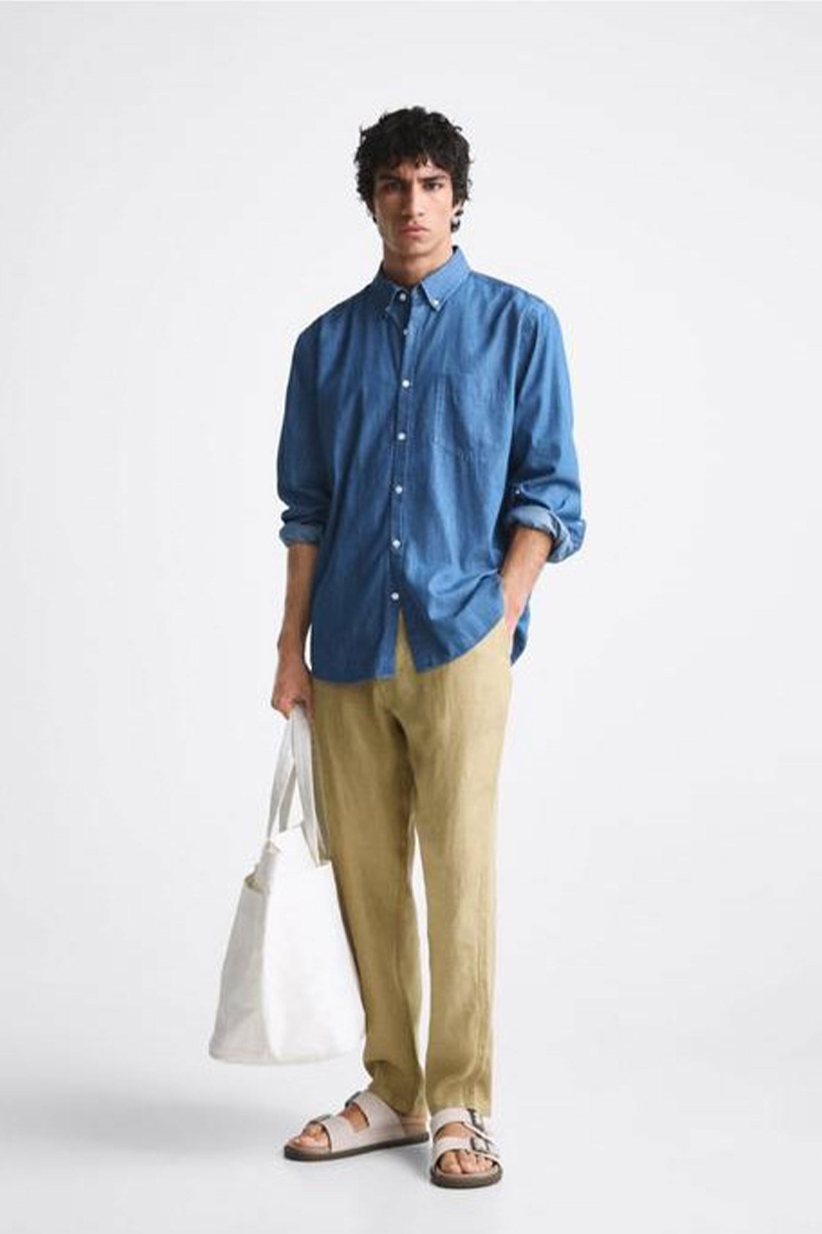100% LINEN TROUSERS