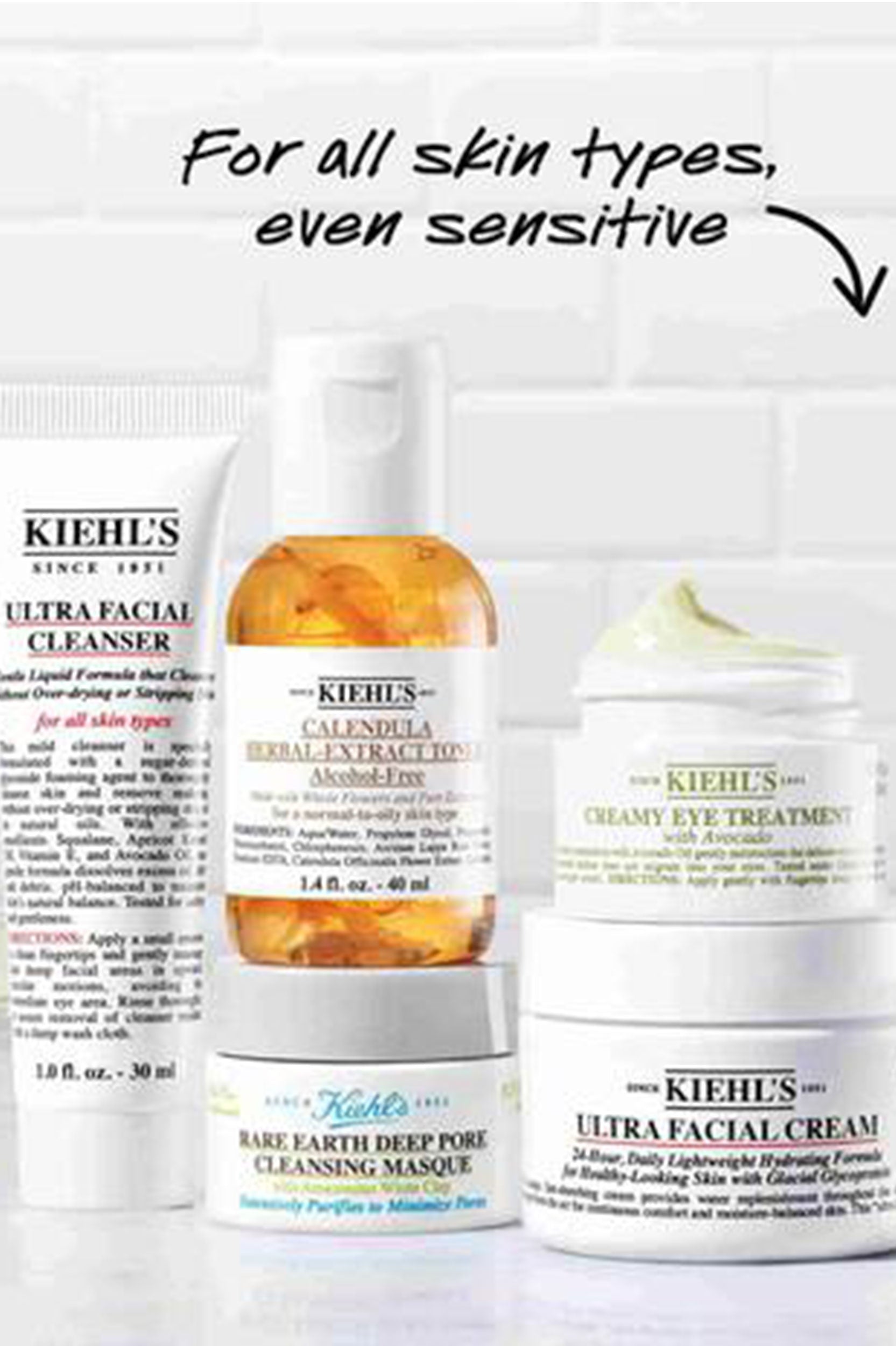 KIEHL'S SKIN CARE DISCOVERY KIT