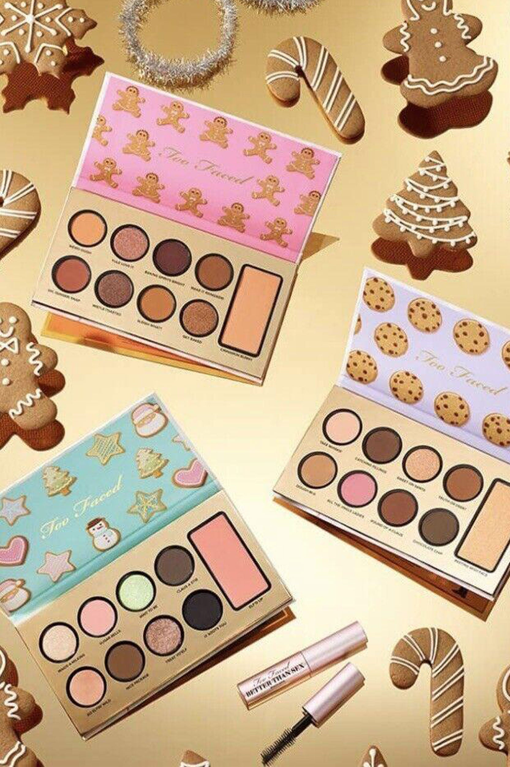 Two faced Christmas bake shoppe pallettes