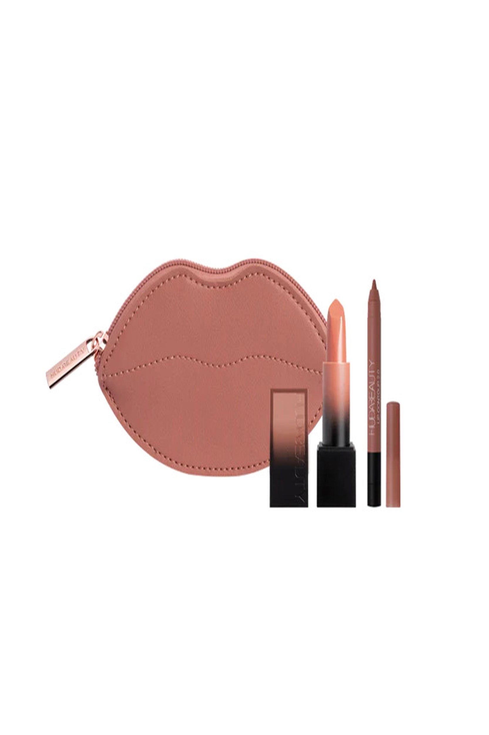 HUDA CONTOUR & GLOW LIP DUP