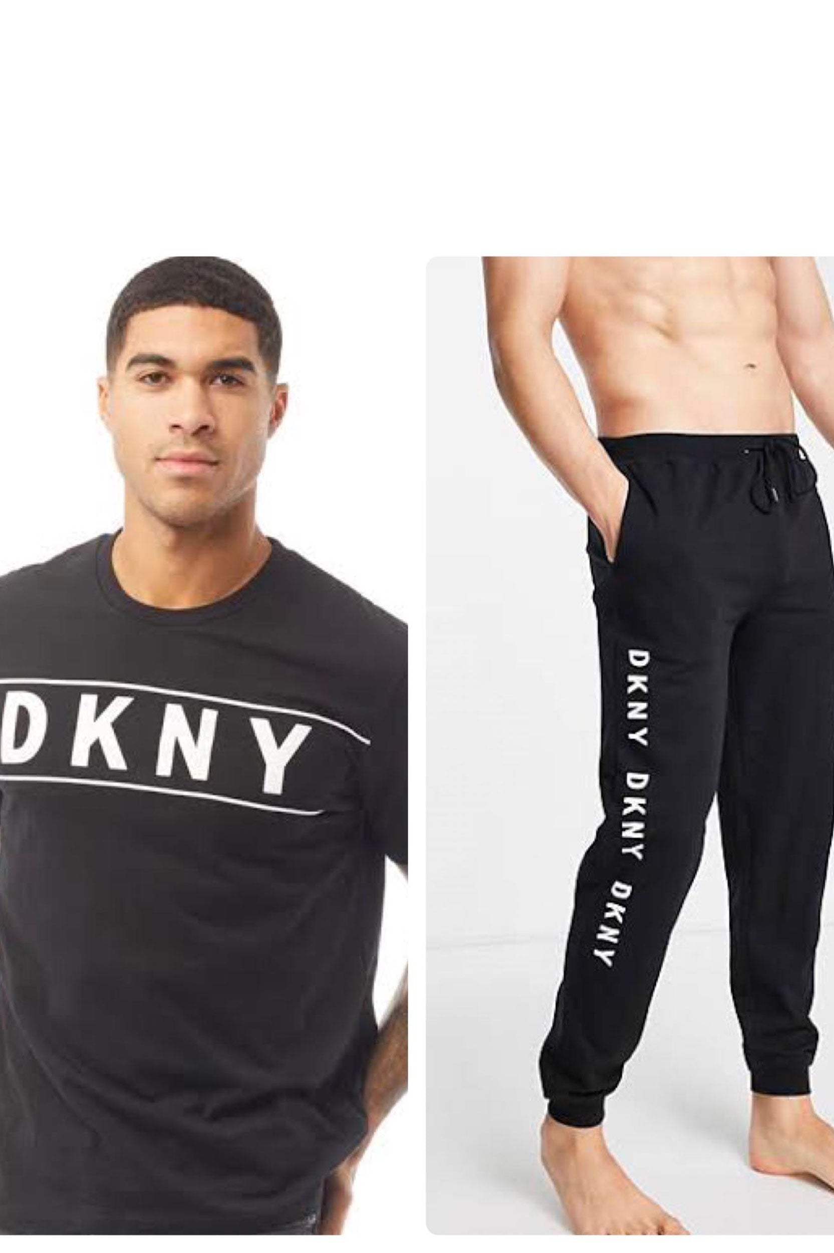 DKNY T-SHIRT AND LOUNGE TROUSER