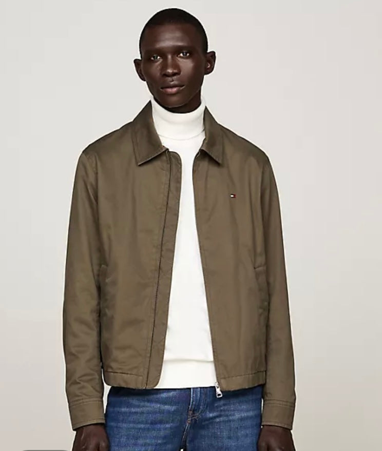 COTTON ZIP IVY JACKET